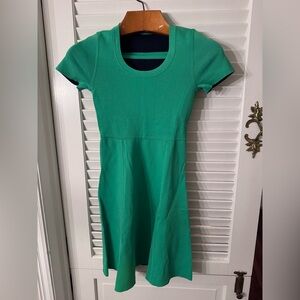 Doubleface Techno Jersey Scoop-Neck Dress by M. Patmos (no tag size fit 6-12)